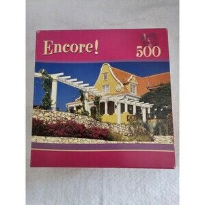 Willemstad Country House Puzzle 500 Piece Puzzle Jigsaw 2006 10 3/4" x 18"